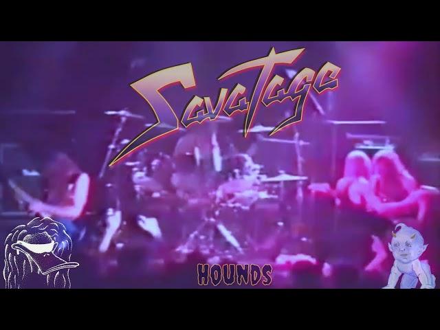 Hounds |  Savatage | Criss Oliva Best Live Solo | Gutter Ballet Tour | Rock Duck Radio