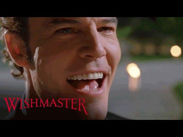 The Djinn Is Confronted When He Tries To Enter The Beaumont House | Wishmaster