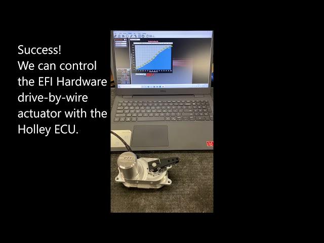 DBW actuator test