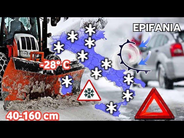 METEO SHOCK! ECCO LA DATA CONFERMATA PER IL RITORNO DE GELO!! SIBERIANO BUFERA DI NEVE IN PIANURA