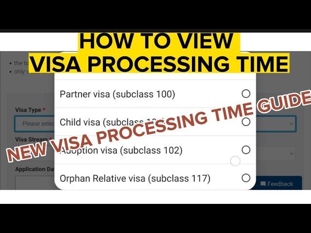 Australia Visa Processing Time Guide | Visa Processing Time