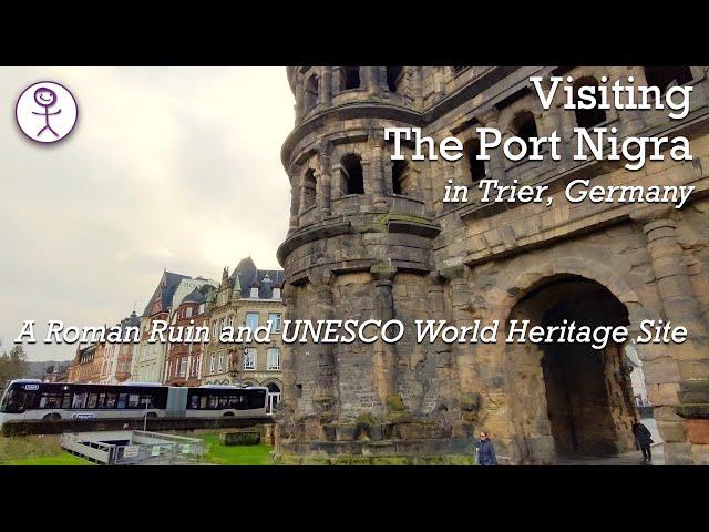 Visiting The Porta Nigra in Trier Germany (Roman Ruin and UNESCO World Heritage Site