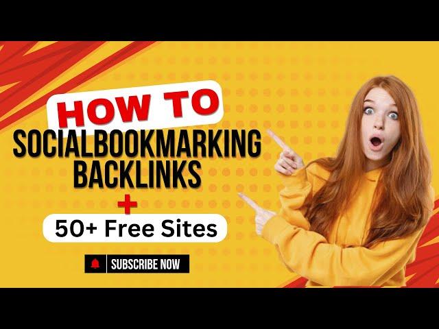 Social bookmarking backlinks | 50+ Free Social Bookmarking Sites List | Off Page Techniques