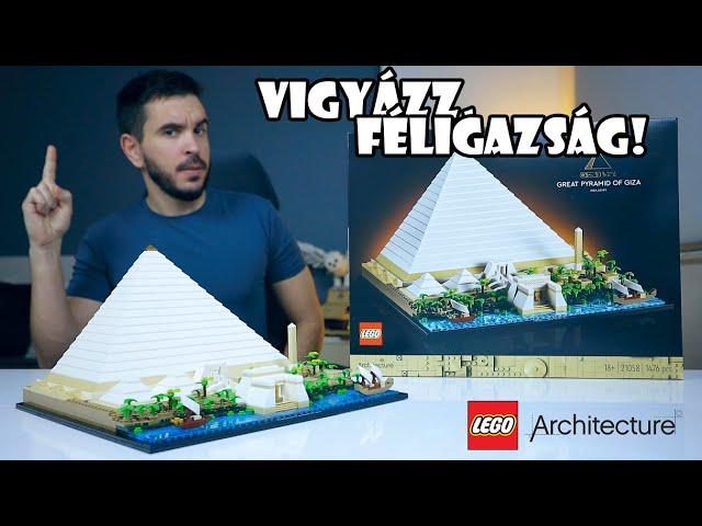 NÉZD MEG mielőtt megvennéd! || LEGO 21058 A Gízai Nagy Piramis