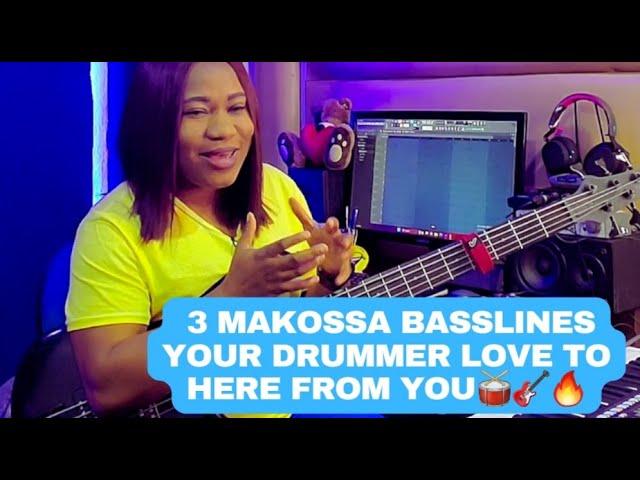 Three (3) Makossa Basslines your drummer love to hear from you