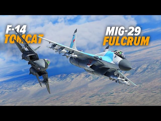 MiG-29 Fulcrum Fights F-14 Tomcat | DCS World