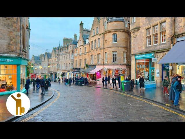 Edinburgh, Scotland | Walking Tour 4K HDR 60fps