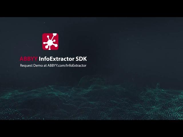 ABBYY InfoExtractor SDK