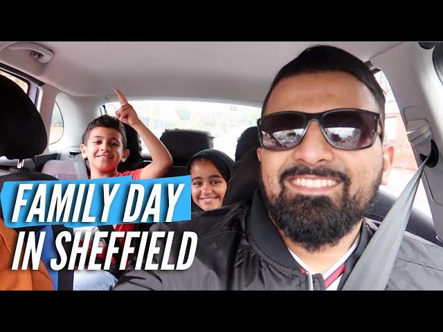 The kids takeover! | SHEFFIELD TRAVEL VLOG