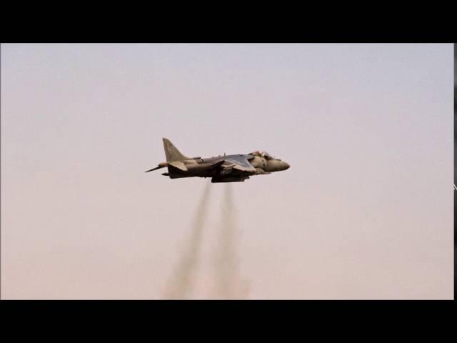 Flying a Harrier Jet - and losing control