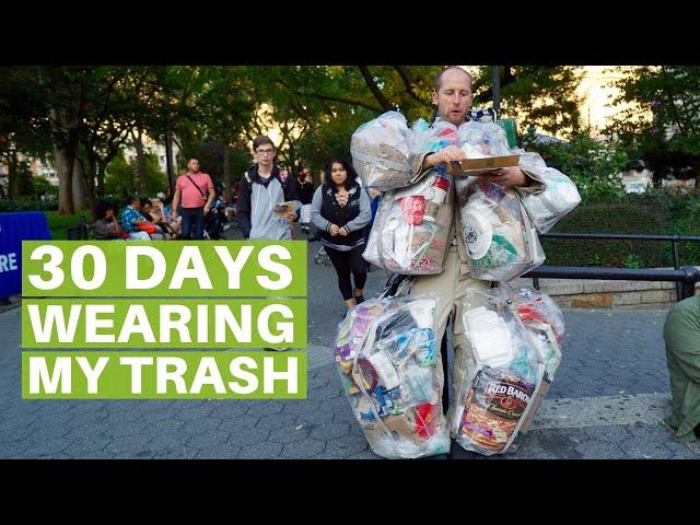 For 30 Days I Wore Every Piece of Trash I Created