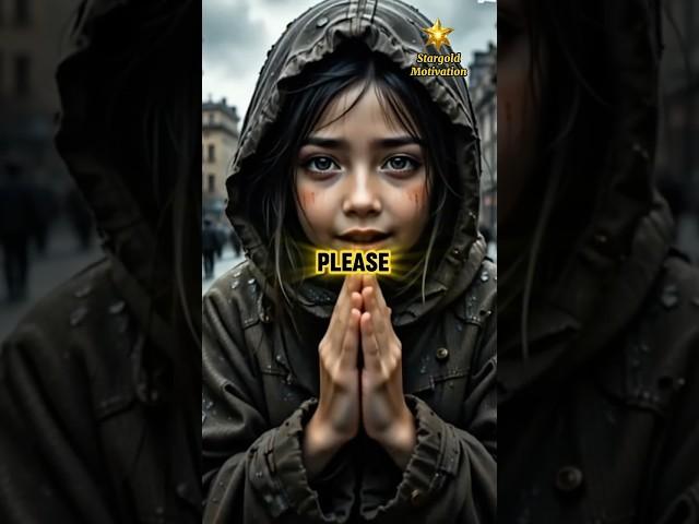 A Spark of Kindness️ #Kindness #OrphanStory #Resilience #Compassion #Motivational #humanity #viral