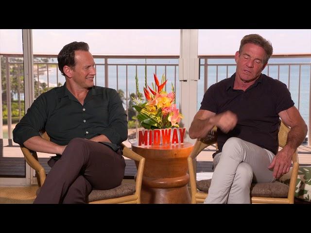 Dennis Quaid & Patrick Wilson   Midway   2019