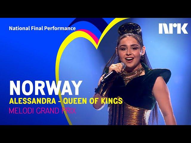 Alessandra - Queen Of Kings | Norway  | National Final Performance | Eurovision 2023