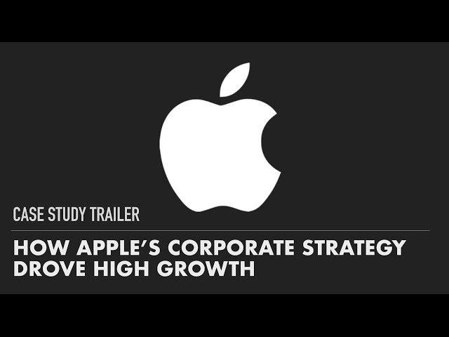 How Apple’s Corporate Strategy Drove High Growth