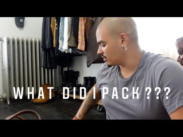 How I Pack For Vacation| Margiela, Saint Laurent, & More | Ariel Rosado