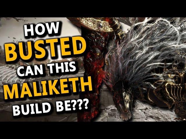 How BUSTED Could This Maliketh Build Really Be? Elden Ring NG+ build