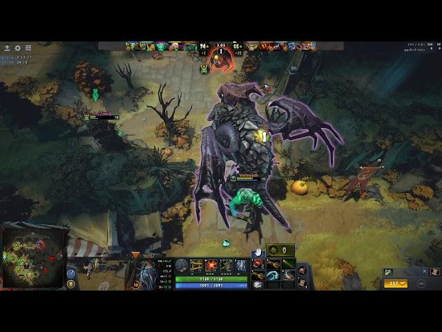 Diretide 2020 Nature's Prophet Abusing Roshan