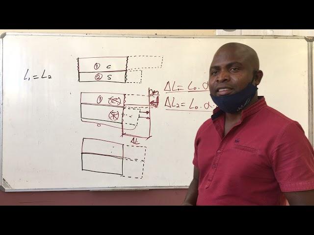 Compound bars, temperature Stress Part 01 (Strength of Materials N5)