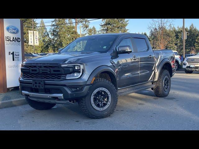 2024 Ford Ranger Raptor  + Running Board, Raptor Graphics, Lined Box Review | Island Ford