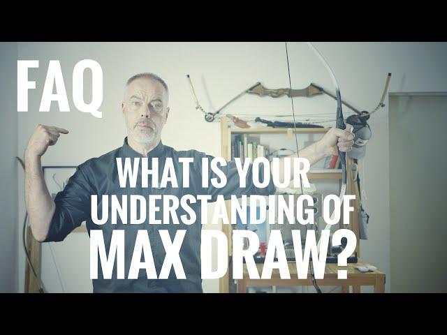 FAQ: What is Your Understanding of Max Draw?