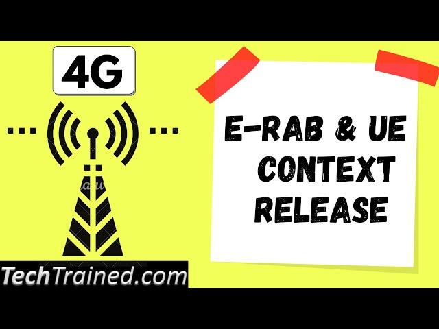 E-RAB Release Or UE Context Release  in 4G.