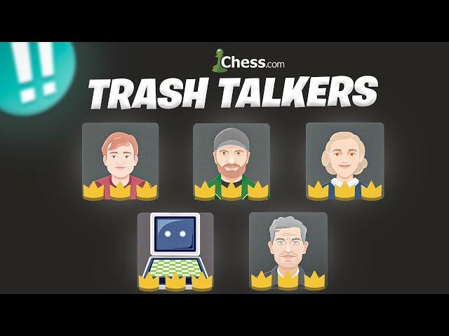 How Many Trash Talkers Chess.com Bots Can I Beat?