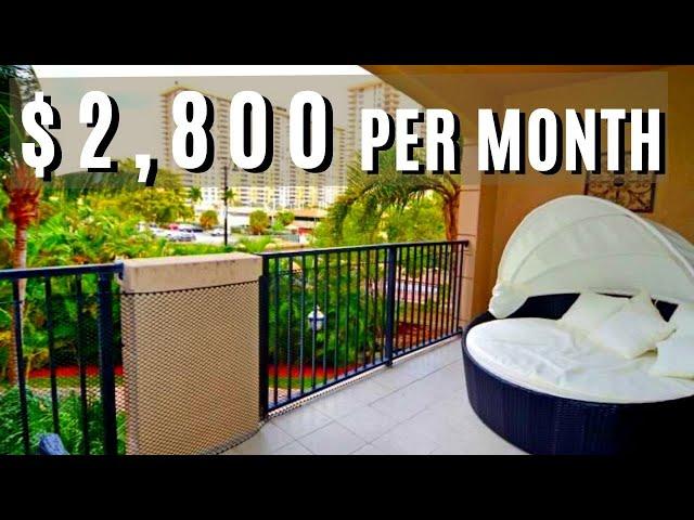 For Rent 3 Bedroom MIAMI CONDO APARTMENT  Room Tour | Sunny Isles Beach FLORIDA