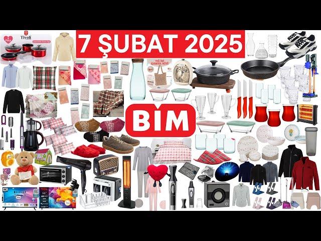 BİM 7 ŞUBAT 2025 | RESMİ KATALOGDAN  | EFSANE ÜRÜNLER | ÇEYİZ EV GERECİ MUTFAK GİYİM | BİM AKTÜEL