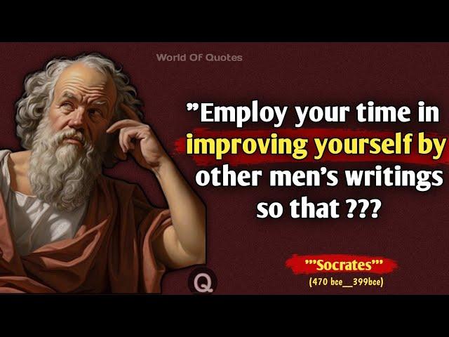 Wisdom from Socrates: Ancient Philosophical Insights