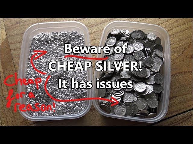 Beware of CHEAP silver, its not as good as you might think!