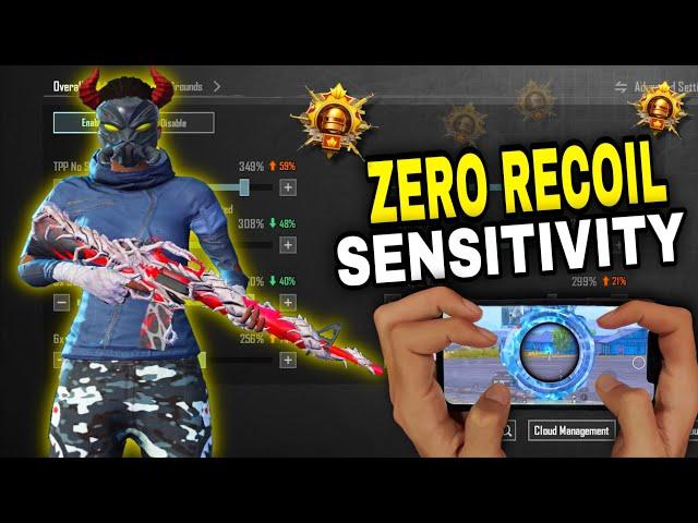 BGMI 4 FINGER CLAW SENSITIVITY CODE | PUBG ZERO RECOIL SENSITIVITY SETTINGS 2024 | BGMI SENSITIVITY