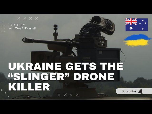 Australia Sends Ukraine the Slinger Counter-Drone System