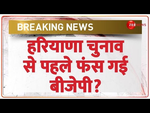 Haryana Election 2024 Update: हरियाणा चुनाव से पहले फंस गई BJP? | Anil Vij | CM Post | Breaking News