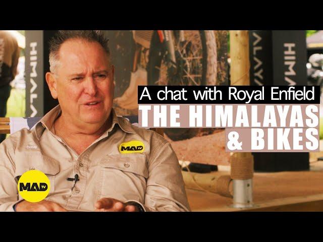 Royal Enfield interview with Dave Darcy of Motorcycle Adventure Dirtbike TV