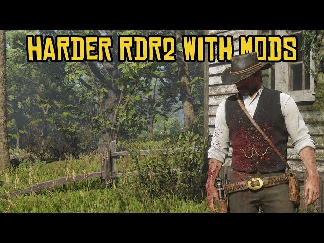 BEST RDR2 MODS TO MAKE THE GAME MORE REALISTIC AND DIFFICULT