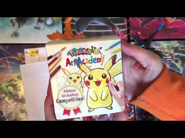 Pokemon Art Academy Winner Unboxing