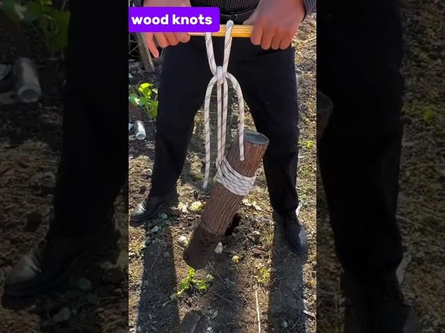 Essential Wood Knots You Need to Know":#WoodKnots #EverydayKnots #DIYKnots