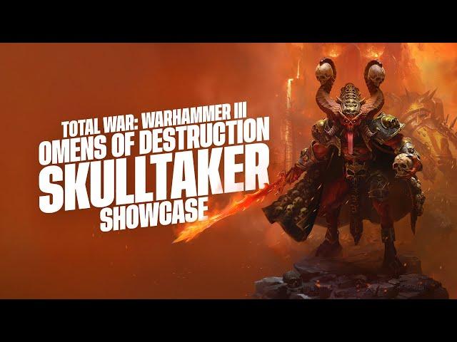 Total War: WARHAMMER III - Skulltaker Gameplay Showcase