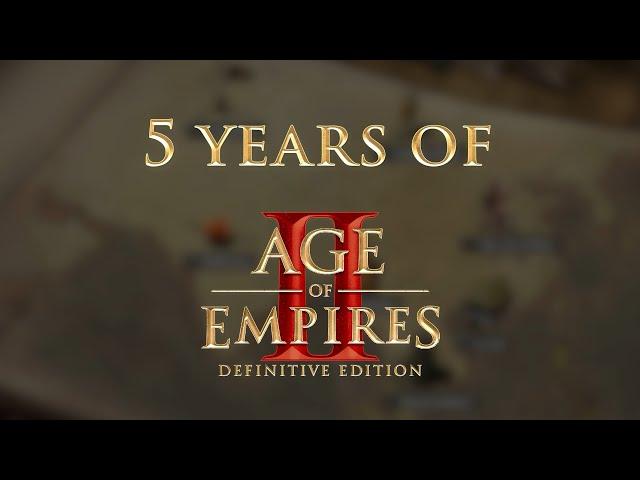 Thank You for 5 Years of Age of Empires II: Definitive Edition