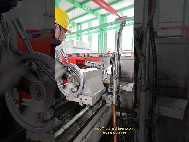 Heavy cold roll forming machine processing