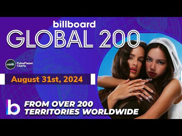 Billboard Global 200 Singles of This Week (August 31st, 2024)