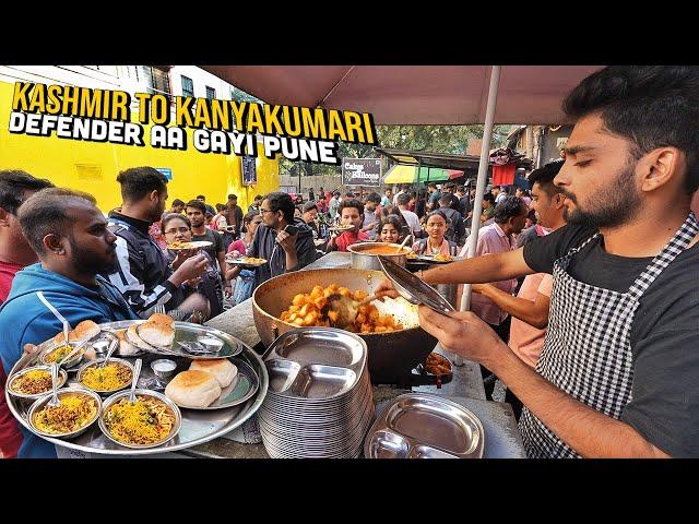 PUNE's CRAZY  India's Biggest Food Tour Ep33  Nibba Nibbi Breakfast, Bedekar Misal, Kharwas