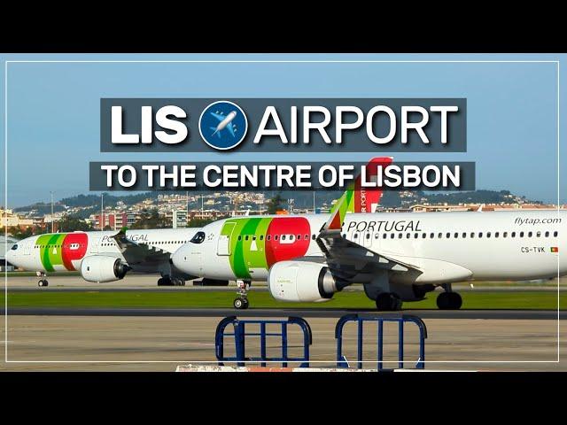  how to travel from LISBON airport ️ to the centre of the city  #092