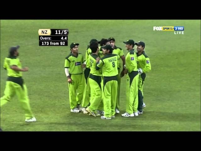 New Zealand's Wicktes v Pakistan 3rd T20 1080p HD