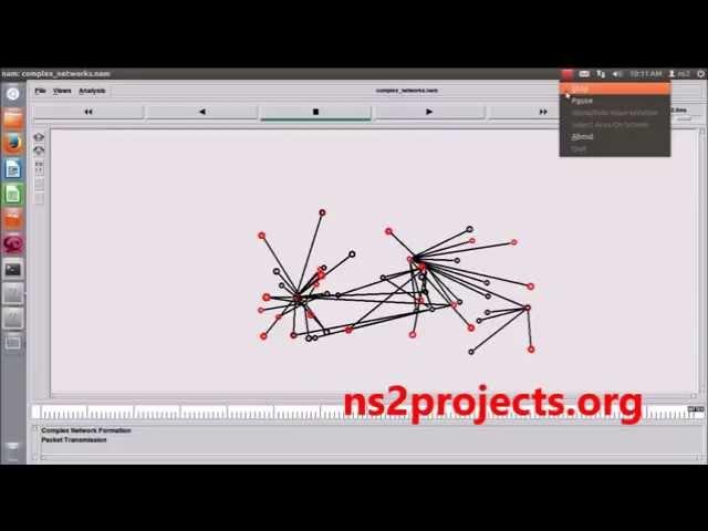 Complex Networks using NS2 Simulation | NS2 Projects