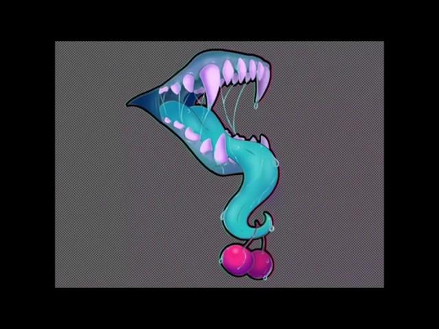The Cherry Fuzz logo | Speed art