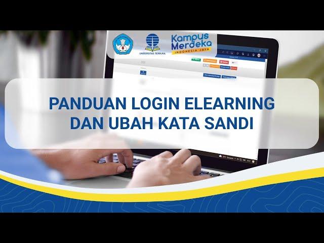 Panduan Login Elearning dan Ubah Kata Sandi