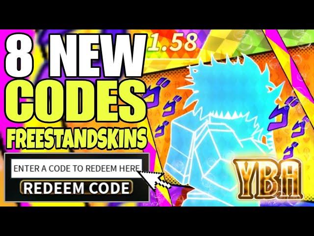 *NEW UPDATE V1.58* ROBLOX YOUR BIZARRE ADVENTURE CODES 2024 | YBA CODES | YBA CODE