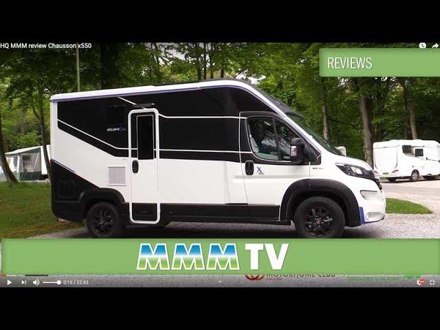 Review of the amazing new motorhome that thinks it is a campervan - the Chausson X550 (2021)